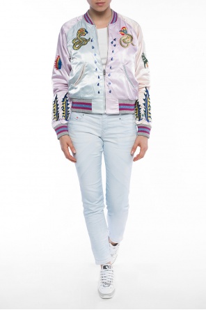 Embroidered reversible bomber jacket, zdjęcie 2 Embroidered reversible bomber jacket od Diesel